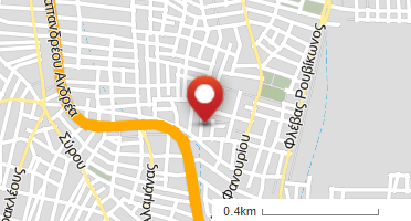 Location of business on map