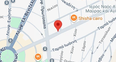 Location of business on map