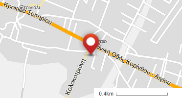 Location of business on map
