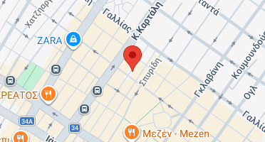 Location of business on map
