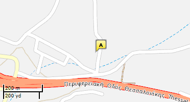 Location of business on map