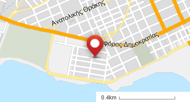 Χάρτης και σημείο της επιχείρησης