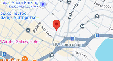 Location of business on map