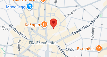 Location of business on map