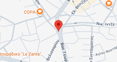 Location of business on map