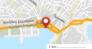 Χάρτης και σημείο της επιχείρησης