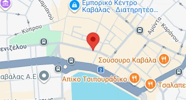 Location of business on map