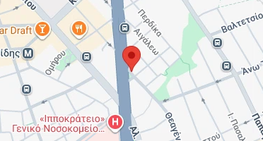 Location of business on map