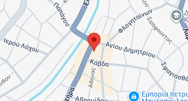 Χάρτης και σημείο της επιχείρησης