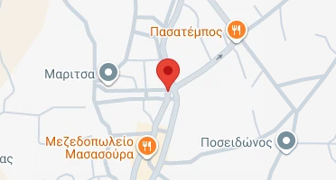 Location of business on map