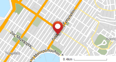 Location of business on map