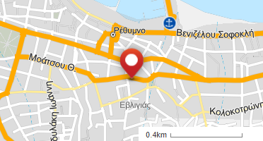Location of business on map