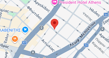 Location of business on map