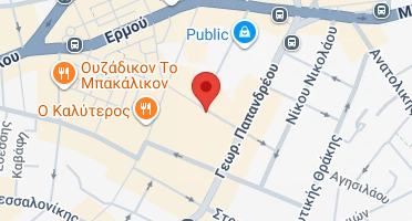 Location of business on map