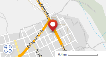Location of business on map