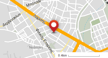 Χάρτης και σημείο της επιχείρησης