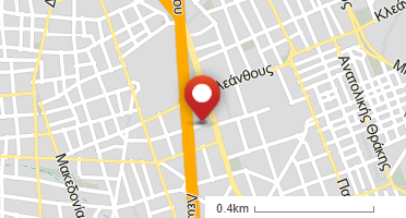 Location of business on map