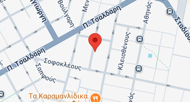 Location of business on map