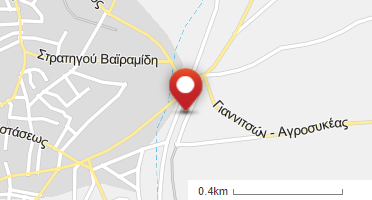 Location of business on map