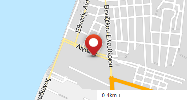 Location of business on map