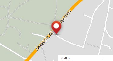 Location of business on map