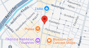 Location of business on map