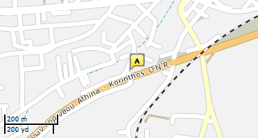 Location of business on map