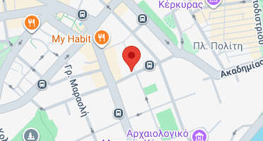 Location of business on map