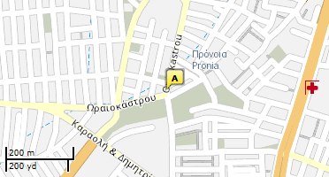 Χάρτης και σημείο της επιχείρησης