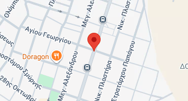 Location of business on map
