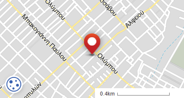 Location of business on map