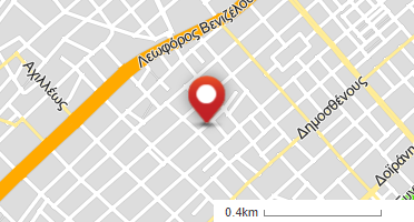 Location of business on map