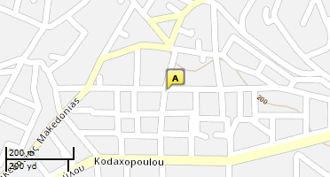 Location of business on map