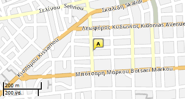 Χάρτης και σημείο της επιχείρησης