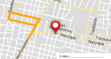 Χάρτης και σημείο της επιχείρησης
