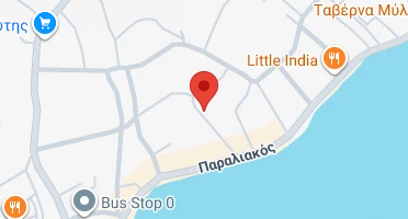 Location of business on map