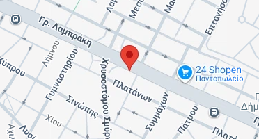 Location of business on map