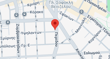 Location of business on map