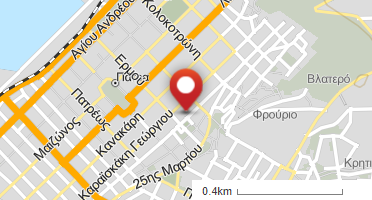 Location of business on map