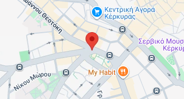 Location of business on map