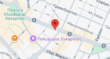 Χάρτης και σημείο της επιχείρησης