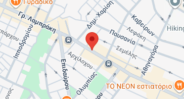 Location of business on map