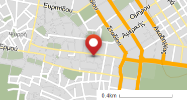 Location of business on map