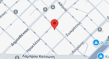 Location of business on map