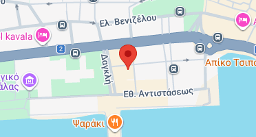 Location of business on map