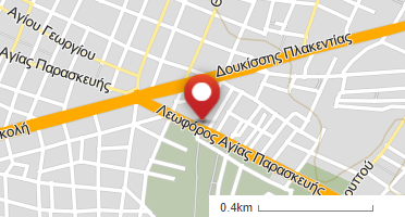 Location of business on map