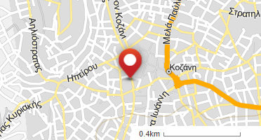 Location of business on map