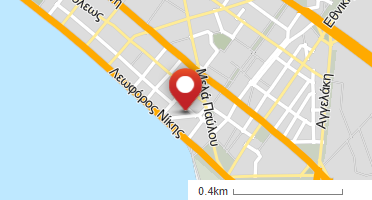 Location of business on map