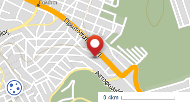 Location of business on map