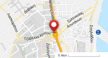 Χάρτης και σημείο της επιχείρησης